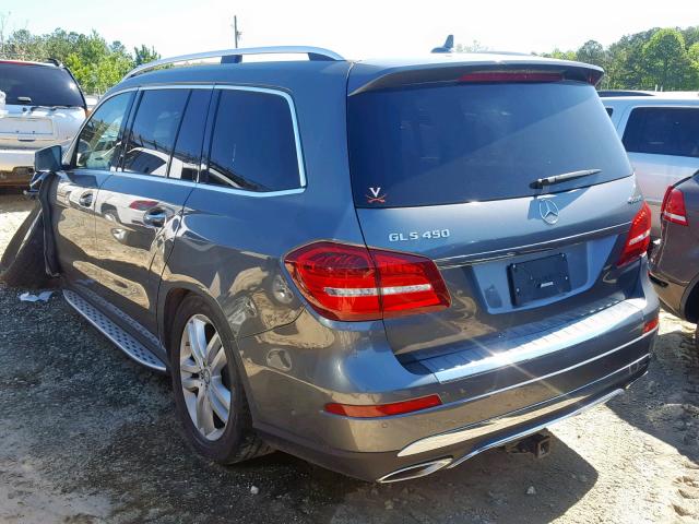 4JGDF6EE4HA837861 - 2017 MERCEDES-BENZ GLS 450 4M GRAY photo 3