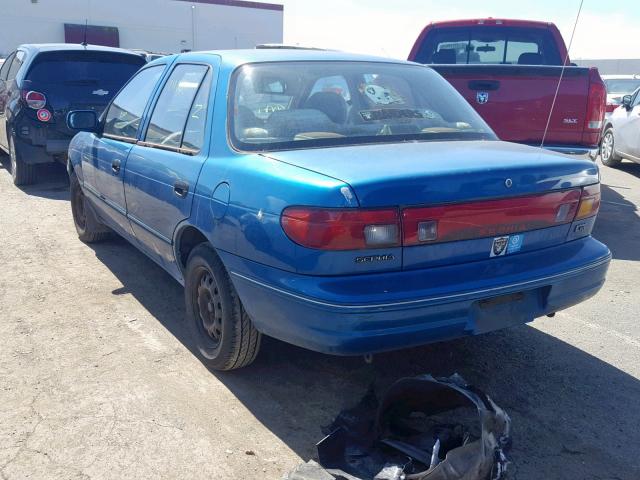 KNAFA1211R5209313 - 1994 KIA SEPHIA RS BLUE photo 3