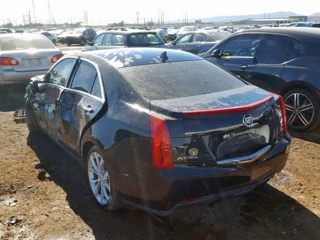 1G6AJ5S34E0116155 - 2014 CADILLAC ATS PERFOR CHARCOAL photo 3