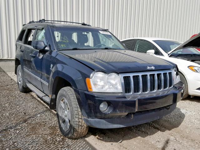 1J4HR58235C509902 - 2005 JEEP GRAND CHER BLACK photo 1