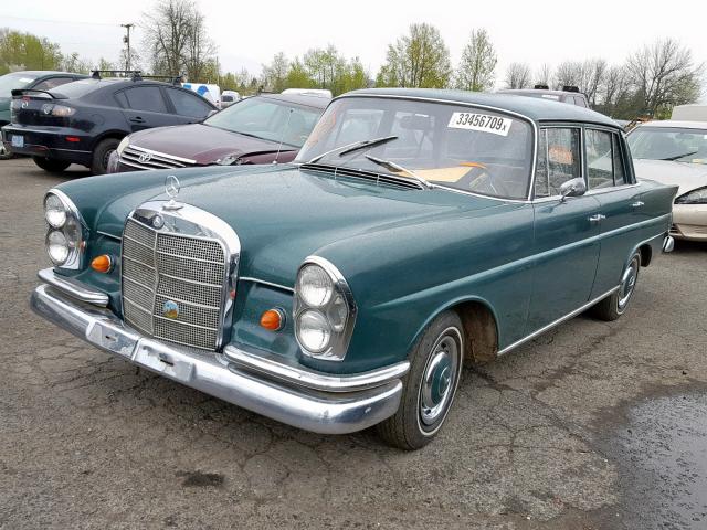 058041 - 1964 MERCEDES-BENZ 220  GREEN photo 2