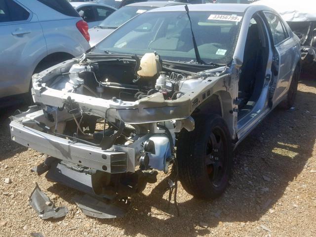 1G1ZH57BX9F116328 - 2009 CHEVROLET MALIBU 1LT 银色 照片 2
