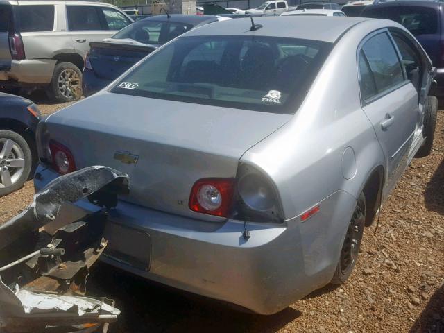 1G1ZH57BX9F116328 - 2009 CHEVROLET MALIBU 1LT 银色 照片 4