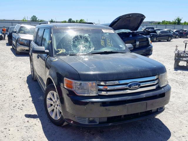 2FMGK5BC2ABA34868 - 2010 FORD FLEX SE BLACK photo 1