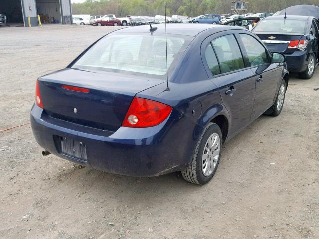 1G1AL58H897120211 - 2009 CHEVROLET COBALT LT BLUE photo 4