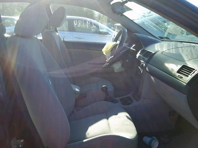 1G1AL58H897120211 - 2009 CHEVROLET COBALT LT BLUE photo 5