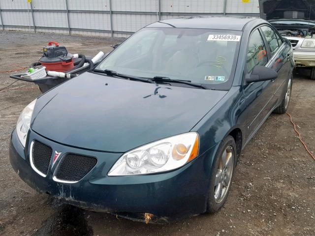 1G2ZH558164242698 - 2006 PONTIAC G6 GT GREEN photo 2