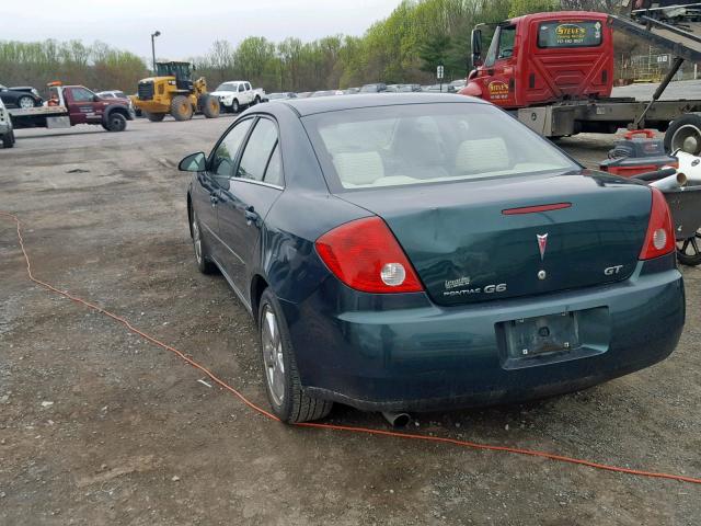 1G2ZH558164242698 - 2006 PONTIAC G6 GT GREEN photo 3