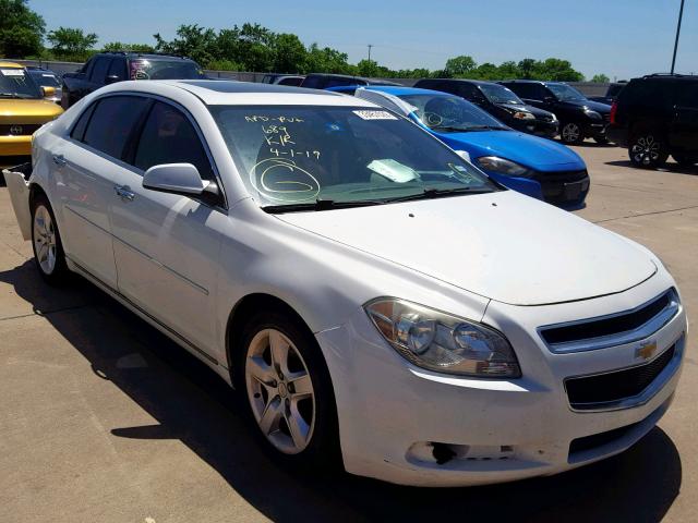 1G1ZD5E07CF110359 - 2012 CHEVROLET MALIBU 2LT WHITE photo 1