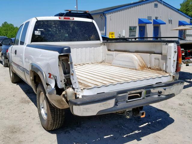 2GTEK19T031326750 - 2003 GMC NEW SIERRA WHITE photo 3