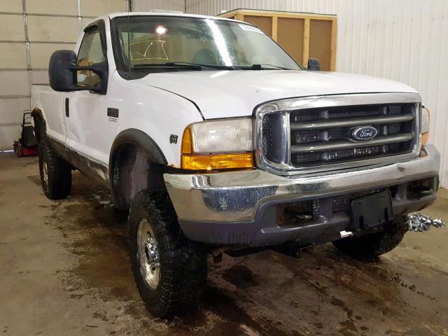 1FTSF31S7YEE20216 - 2000 FORD F350 SRW S WHITE photo 1