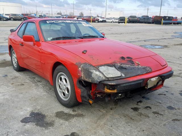 WP0AB094XHN474735 - 1987 PORSCHE 944 RED photo 1