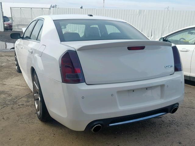 2C3CCAFJ5CH800985 - 2012 CHRYSLER 300 SRT-8 WHITE photo 3