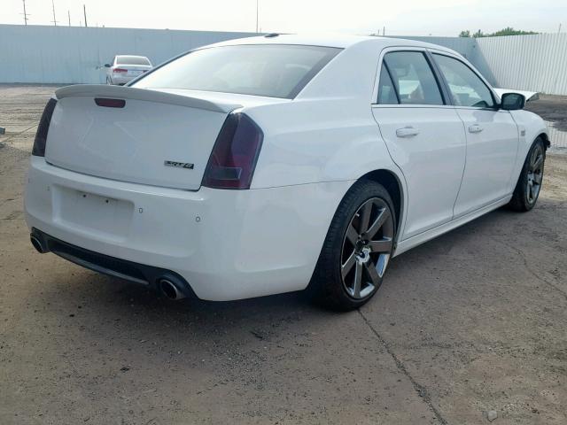 2C3CCAFJ5CH800985 - 2012 CHRYSLER 300 SRT-8 WHITE photo 4