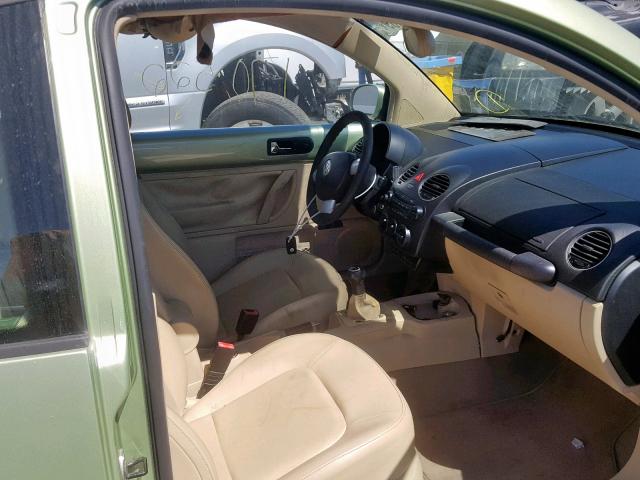 3VWRG31C97M519839 - 2007 VOLKSWAGEN NEW BEETLE GREEN photo 9