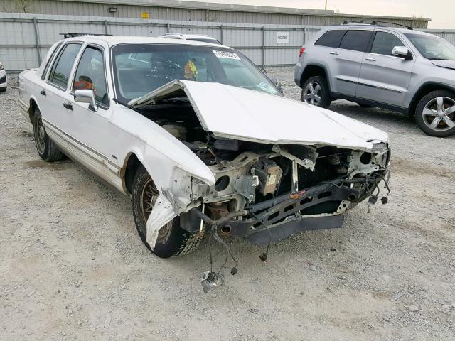 1LNLM81W5PY743652 - 1993 LINCOLN TOWN CAR E WHITE photo 1