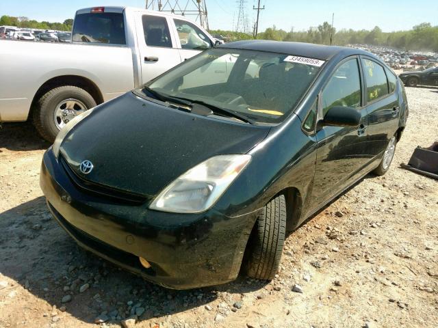 JTDKB20U953098985 - 2005 TOYOTA PRIUS BLACK photo 2