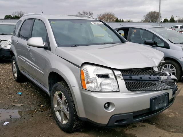 2CNDL53F286282064 - 2008 CHEVROLET EQUINOX LT SILVER photo 1