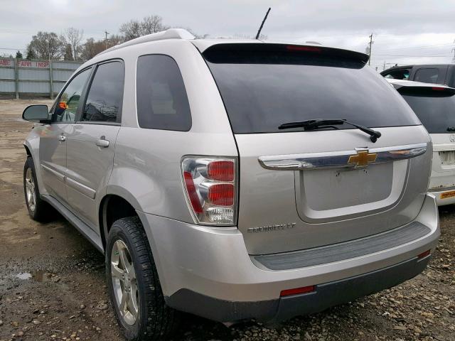 2CNDL53F286282064 - 2008 CHEVROLET EQUINOX LT SILVER photo 3