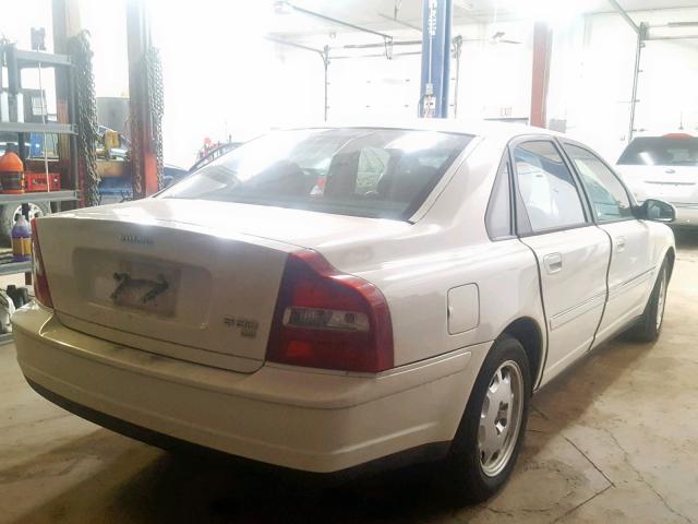 YV1TS92D321272108 - 2002 VOLVO S80 WHITE photo 4