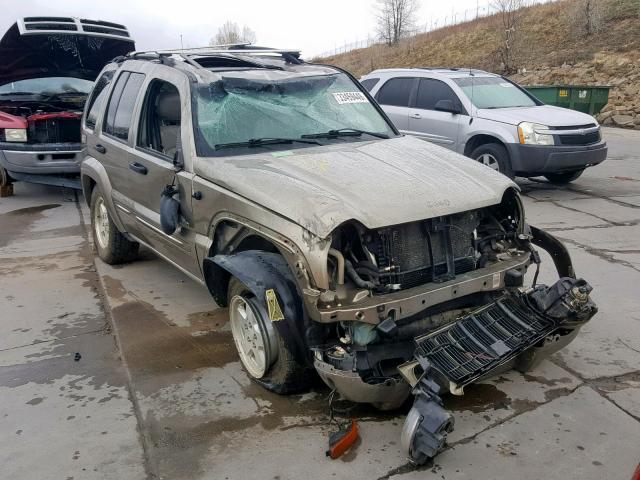 1J4GL58K34W149265 - 2004 JEEP LIBERTY LI TAN photo 1