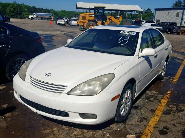 JTHBF30G030108966 - 2003 LEXUS ES 300 WHITE photo 2