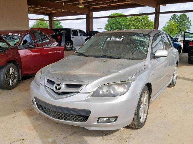 JM1BK143071702692 - 2007 MAZDA 3 HATCHBAC SILVER photo 2