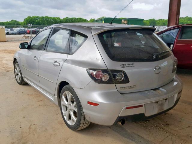 JM1BK143071702692 - 2007 MAZDA 3 HATCHBAC SILVER photo 3