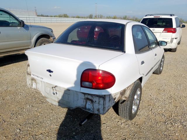 2C1MR522916713858 - 2001 CHEVROLET METRO LSI  photo 4