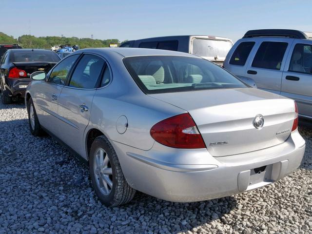 2G4WC532451274093 - 2005 BUICK LACROSSE C SILVER photo 3