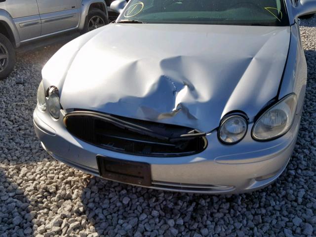 2G4WC532451274093 - 2005 BUICK LACROSSE C SILVER photo 9