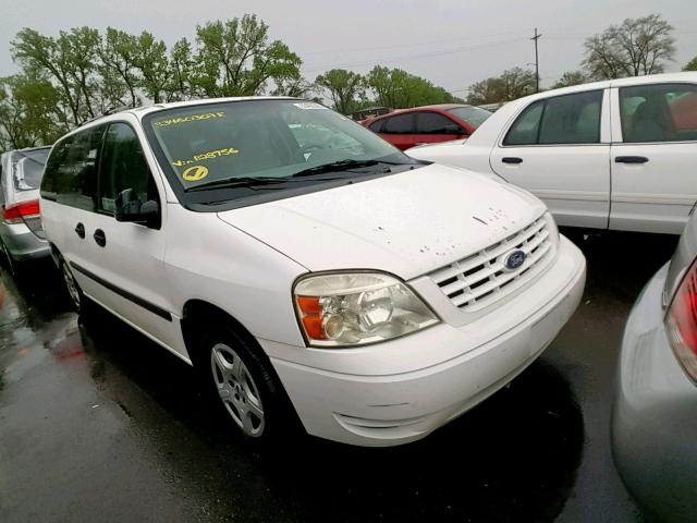 2FMZA51674BB28756 - 2004 FORD FREESTAR S WHITE photo 1