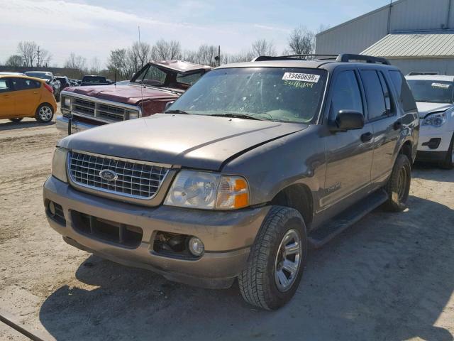 1FMZU73K65UB29373 - 2005 FORD EXPLORER X GREEN photo 2