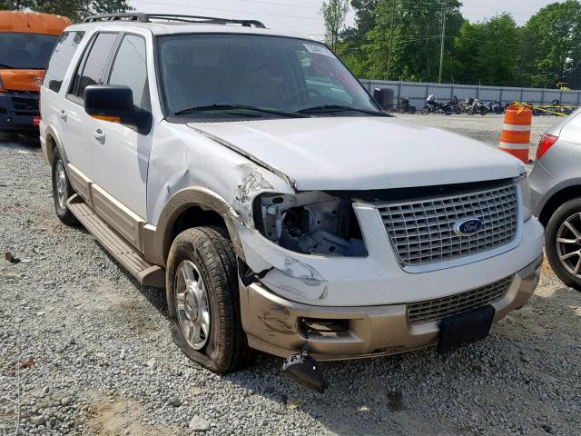 1FMFU17526LA29332 - 2006 FORD EXPEDITION WHITE photo 1