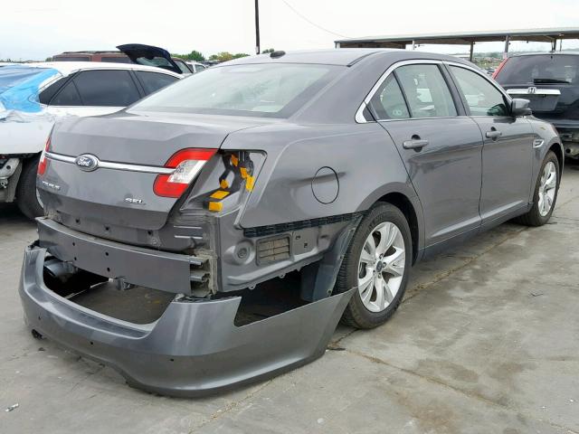 1FAHP2EW8BG114545 - 2011 FORD TAURUS SEL GRAY photo 4