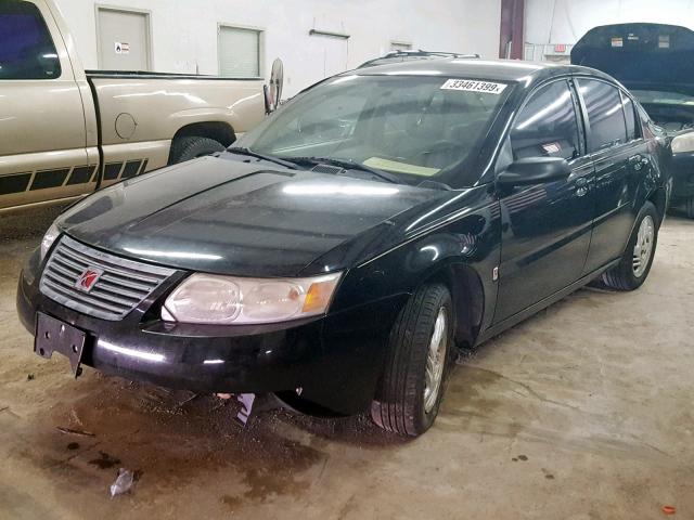 1G8AJ58FX7Z195791 - 2007 SATURN ION LEVEL BLACK photo 2