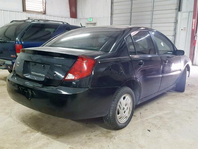 1G8AJ58FX7Z195791 - 2007 SATURN ION LEVEL BLACK photo 4