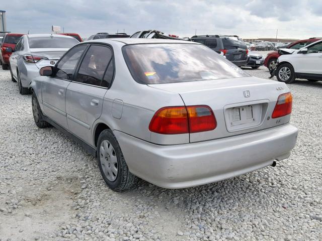 2HGEJ6610XH564972 - 1999 HONDA CIVIC BASE SILVER photo 3