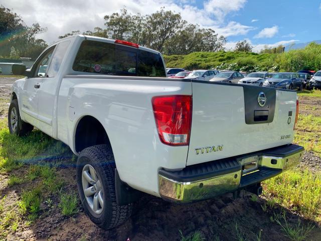 1N6AA0CC1BN302553 - 2011 NISSAN TITAN S WHITE photo 3