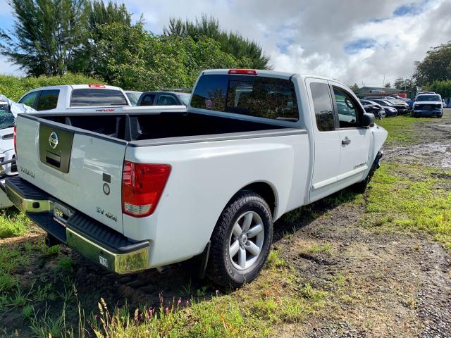 1N6AA0CC1BN302553 - 2011 NISSAN TITAN S WHITE photo 4