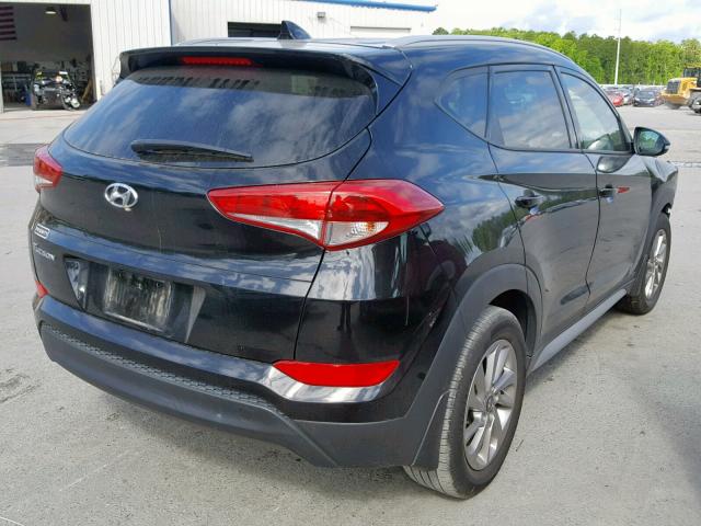 KM8J33A41HU519265 - 2017 HYUNDAI TUCSON LIM BLACK photo 4