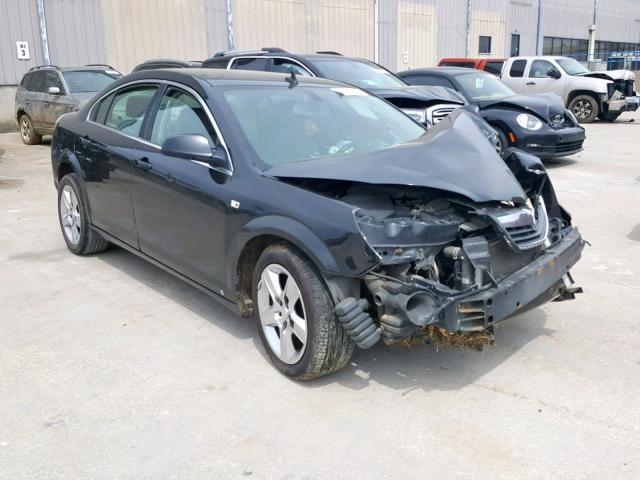 1G8ZS57B39F196932 - 2009 SATURN AURA XE BLACK photo 1