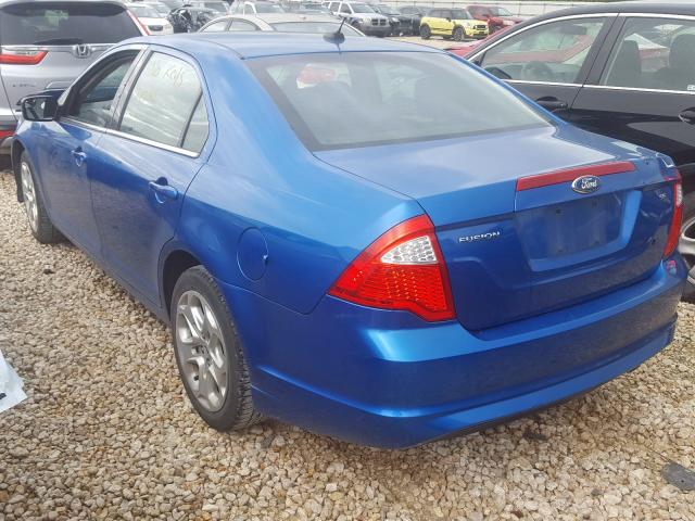 3FAHP0HA2BR202018 - 2011 FORD FUSION SE  photo 3