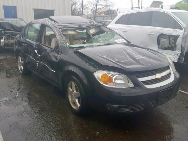 1G1AZ54F357641415 - 2005 CHEVROLET COBALT LT BLACK photo 1