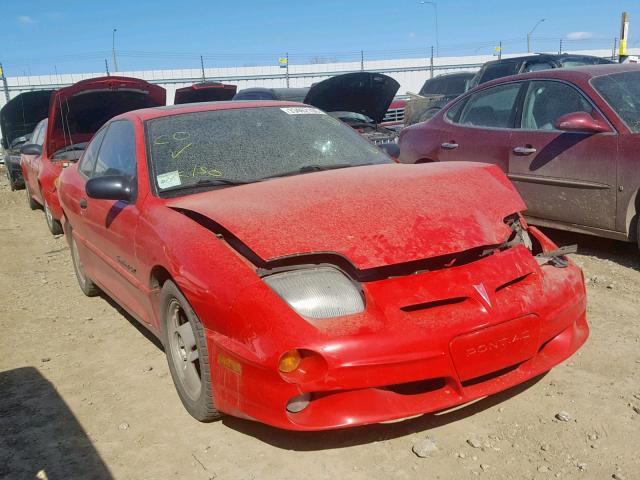 3G2JD12T71S150627 - 2001 PONTIAC SUNFIRE GT RED photo 1