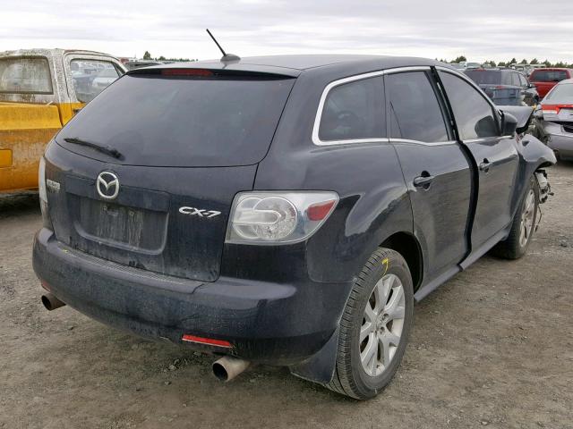 JM3ER29L090217119 - 2009 MAZDA CX-7 BLACK photo 4