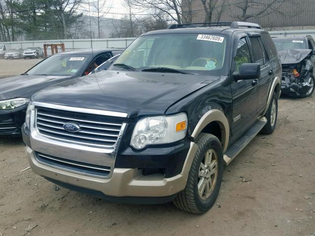 1FMEU74E96ZA27240 - 2006 FORD EXPLORER E BLACK photo 2