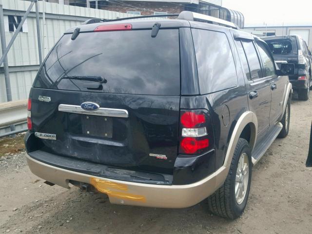 1FMEU74E96ZA27240 - 2006 FORD EXPLORER E BLACK photo 4