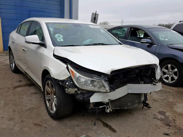 1G4GC5EC3BF333567 - 2011 BUICK LACROSSE C WHITE photo 1