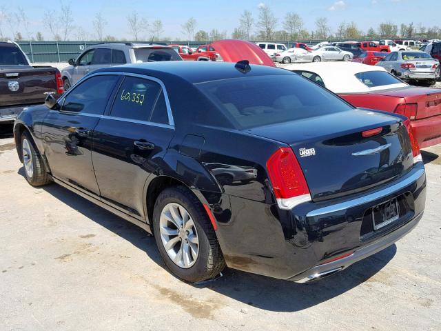 2C3CCAAG2GH141944 - 2016 CHRYSLER 300 LIMITE BLACK photo 3